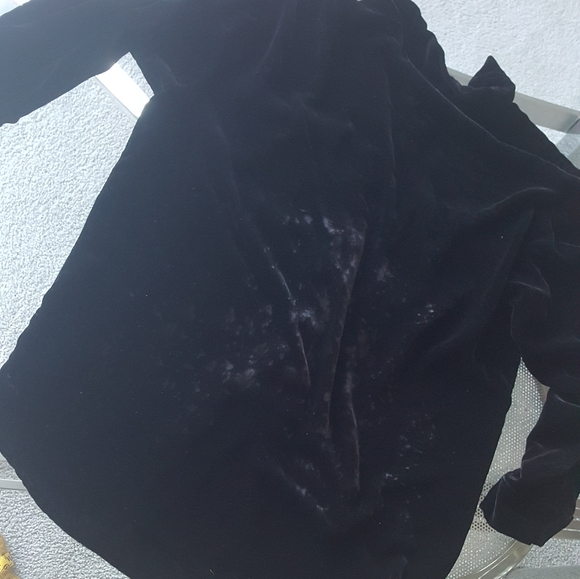 Angel Pie. Velvet top. Ribbon & button. Lg. - Picture 9 of 9